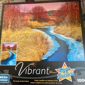 *3/20* Vibrant 1000-Piece Puzzle - River Scene